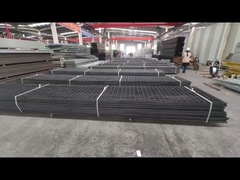 Jaring kawat baja tahan karat datar industri dengan kekuatan tarik 500-700