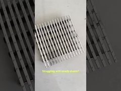 SS 304 Baja bar Grating Shower Kamar mandi Lantai drainase linear Cover grating