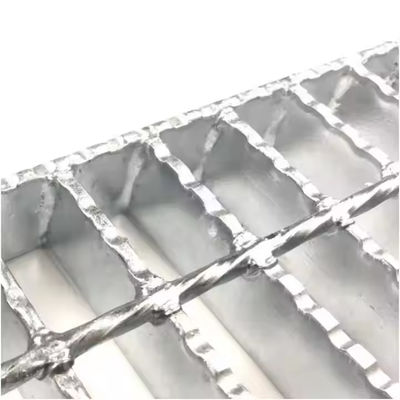 Carbon Stainless Industrial Steel Grating Good Ventilation Hot Dip Galvanized