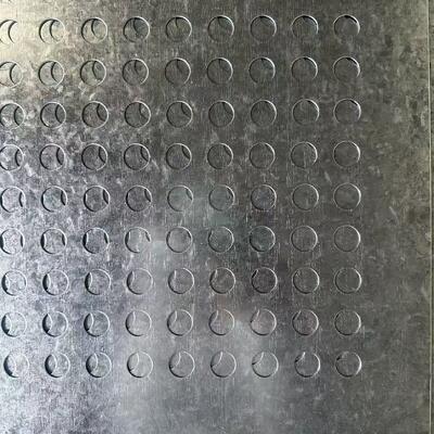 Precision Perforated Metal Plate Custom Size Adjustable Open Ratio