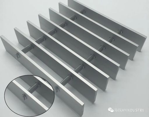 Plate Metal Serrated Bar Steel Galvanised Grating For Bridge And Trench Cover
