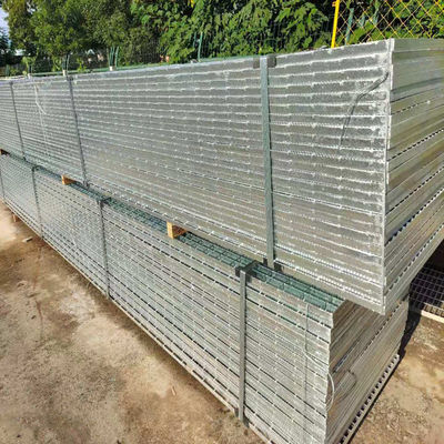 Press Locked Hot Galvanized Standard Steel Grating 3mm-12mm Thickness