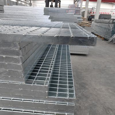 Grade Industrial Anti slip Metal Grating Untuk Gudang Dan Platform
