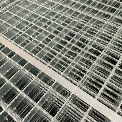 Aluminium Customized Non Slip Grating Untuk Platform Industri