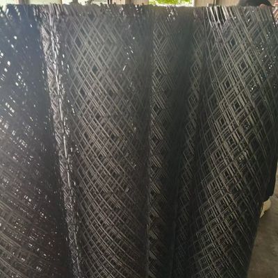 Heavy Duty Galvanized Aluminium Flat Sheet Expanded Metal Wire Mesh Dengan 1.5mm Dan Sekrup Keamanan