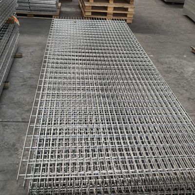 30mm Pitch 30mm Space Bar Grating Mesh / Lantai Bar Datar Kisi Baja Datar