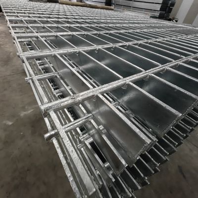Anodized Surface Finish Aluminium Bar Grating untuk Resistensi Korosi Ketebalan 5mm