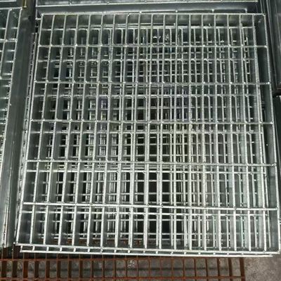 Tahan korosi Galvanized 19w4 Serrated Grating tahan lama
