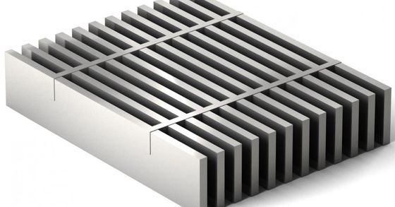 30mm Heavy Duty Anti skid Hot Dip Galvanized T Bar Industri Baja Keamanan Grating
