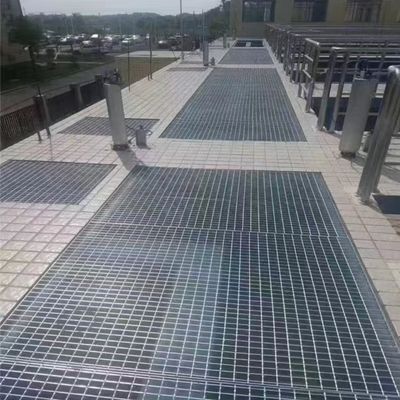 Permukaan Cerah Industri Baja Grating Anti Karat Berkarat