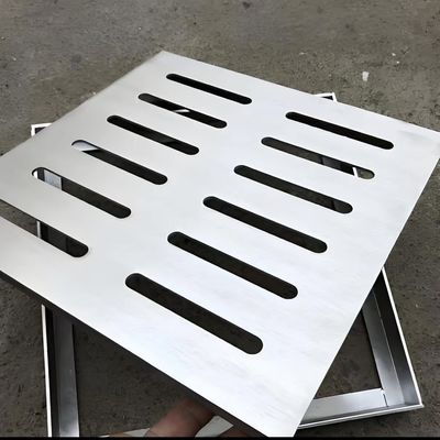 Modern Surface Cerah 40mm Tinggi Aluminium Bar Grating 900mm