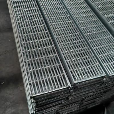 Modern Industrial Steel Grating dengan ketebalan 3mm Cross Bar