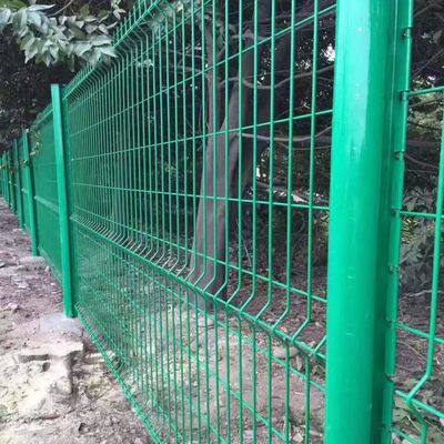 Serbaguna tahan lama 50x50mm Ukuran Mesh Sistem Pagar Welded-mesh Dengan Diameter Kawat 2,5mm