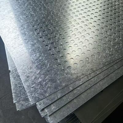 Customizable perforated metal sheets support ventilation, filtration, sound insulation and decoration.