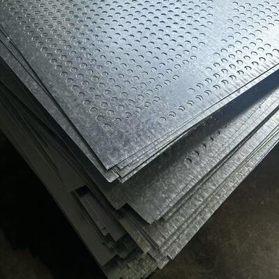 Customizable perforated metal sheets support ventilation, filtration, sound insulation and decoration.