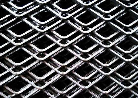 Heavy Duty Expanded Sheet Metal / Diamond Metal Mesh Untuk Perlindungan Peralatan