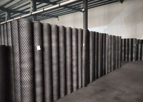 Diperluas Logam Aluminium Mesh Pola Heksagonal Umur Kerja Panjang