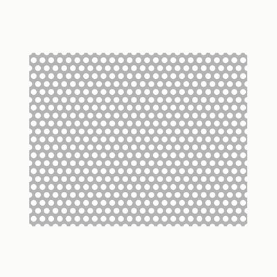 Round Hole Mild Steel 0.5mm Plat Ss Berlubang Galvanis Untuk Platform